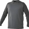 Rawlings YHLWH Youth Lightweight Hoodie -Clothing &Apparel Shop 32030123 RAWLINGS HLWH HOODY GREY