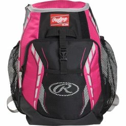 Rawlings R400 Youth Players Backpack -Clothing &Apparel Shop 34030109 Rawlings R400YouthPlayersBackpack pink