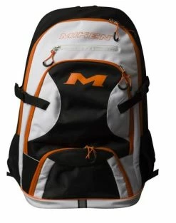 Miken MKBG-BP Backpack -Clothing &Apparel Shop 34590002 Miken MKBG BP Backpack blackwhiteorange